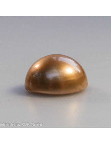 Südseeperle 16 mm halbrund bronze light