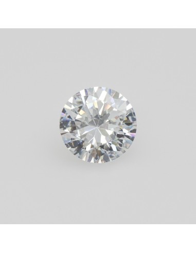 Zirkonia weiss rund 2.0
