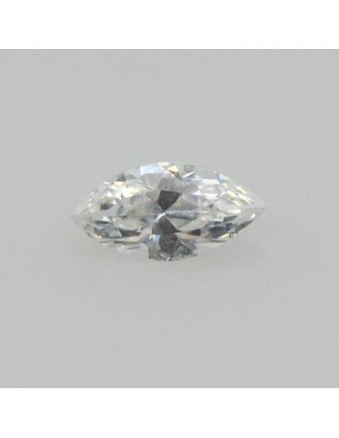 Zirkonia weiss navette 6x3