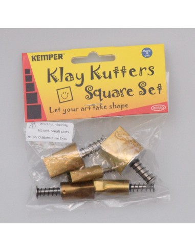 Klay Cutter Quadrat-Set 
