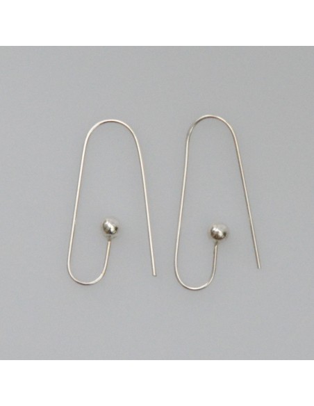 Ohrhaken modern mit Kugel