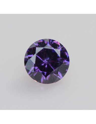 Zirkonia amethyst rund 2.0