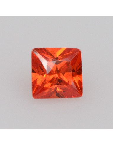 Zirkonia orange carre 4x4