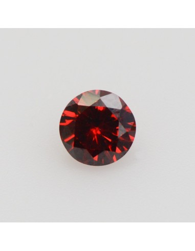 Zirkonia granat rund 2.0