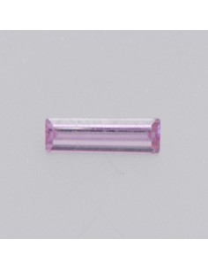 Zirkonia rosa baguette 7x2