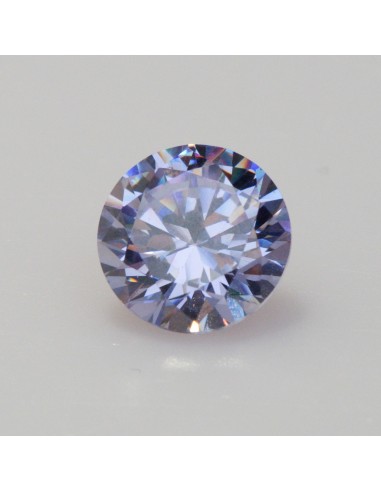Zirkonia lavendel rund 2.0