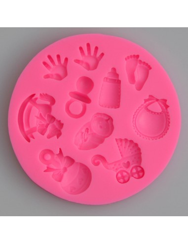 Silikonform Baby2