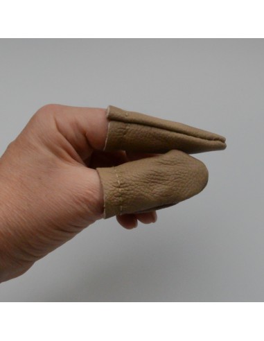 5 Stück Leder Nähen Fingerlinge Covers Sleeves Handwerkzeug für Finger 