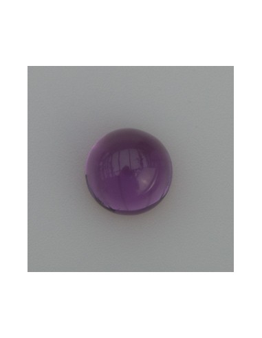 Amethyst klar Cabochon  8 mm