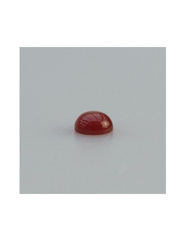Roter Achat Cabochon 6 mm