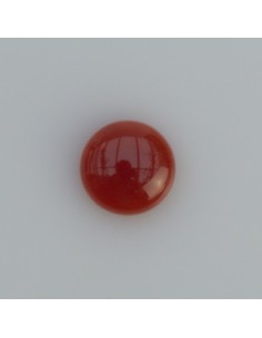 Roter Achat Cabochon 8 mm