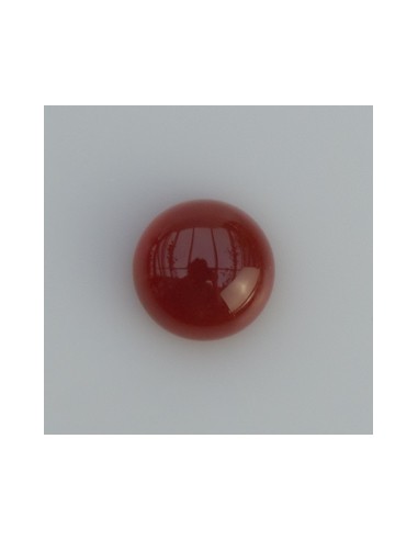 Roter Achat Cabochon 10 mm