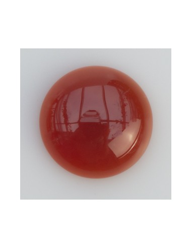 Roter Achat Cabochon 16 mm