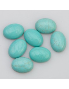 Türkis Cabochon 16 x 12mm