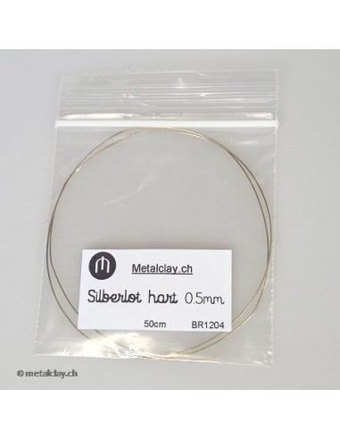 Silberlot hart 0.8 mm