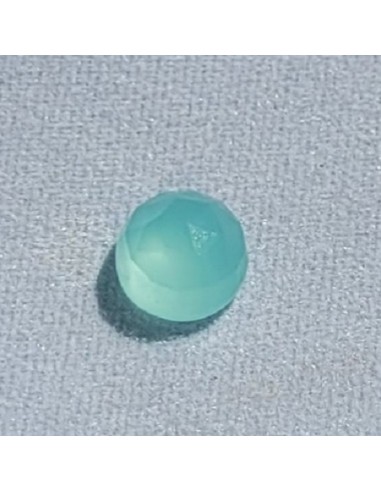 Chalcedon aqua geschliffen Cabochon 6mm