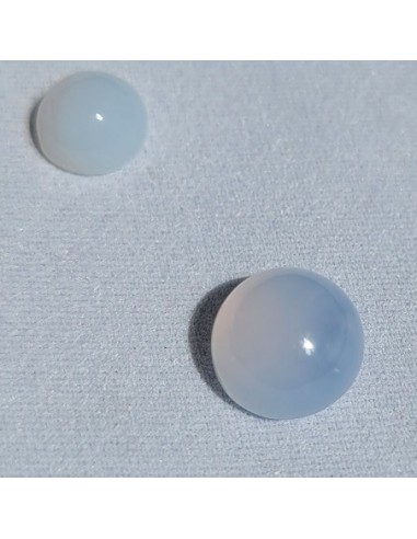 Chalcedon blau Cabochon 8mm