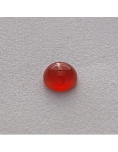 Roter Achat Cabochon 6 mm