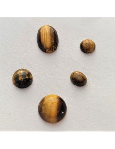 Tigerauge Cabochon 9x7mm