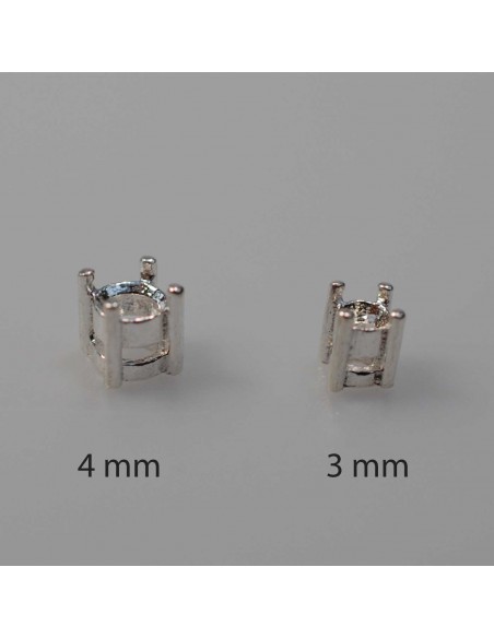 Feinsilber Steckfassung 3mm