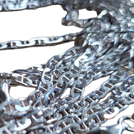 Panzersteg Silberkette 925