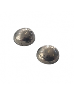 Pyrit Cabochon 6mm