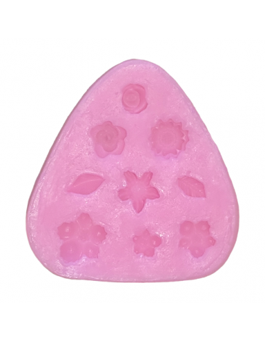 Blumen und Blätter Silikonform