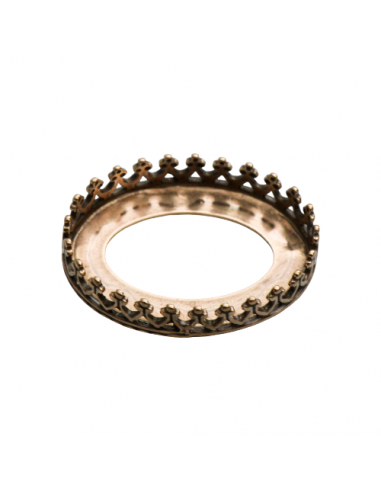 Schalenfassung Gallery Bronze oval