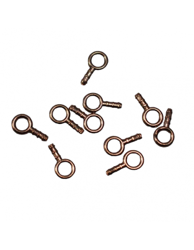Steckösen Bronze 3mm 10 Stück