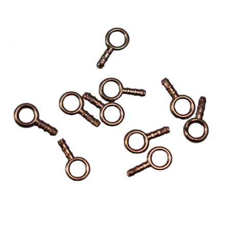 Steckösen Bronze 3mm 10 Stück