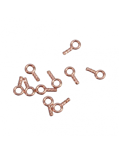 Steckösen Kupfer 3mm, 10 Stück