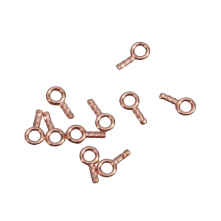 Steckösen Kupfer 3mm, 10 Stück