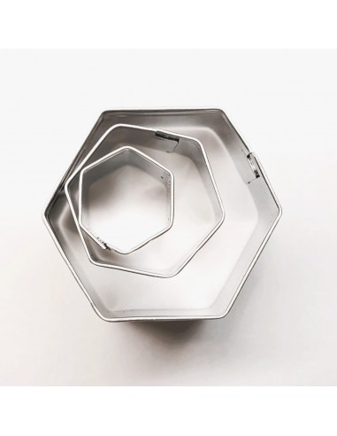 Ausstecher Set Sechseck