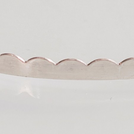 Deko Flachdraht Feinsilber 4.7mm