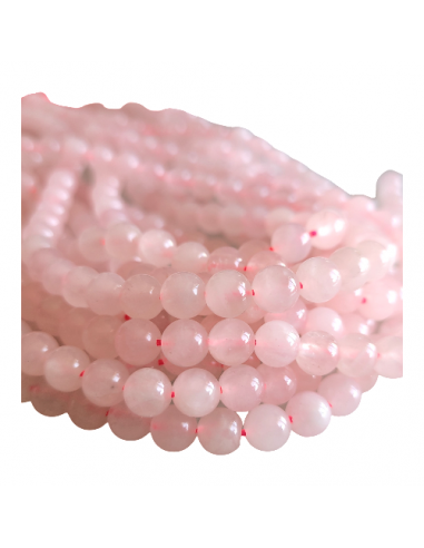 Rosenquarz Perlen