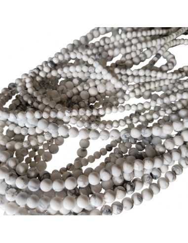 Howalith Perlen bereift 6-6,5 mm