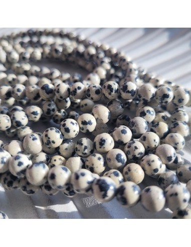 Dalmatiner Jaspis, Perlen