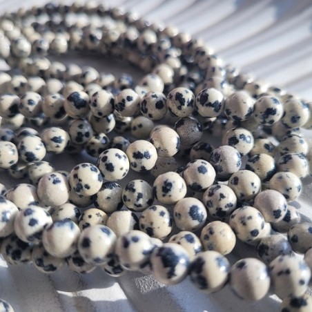 Dalmatiner Jaspis, Perlen