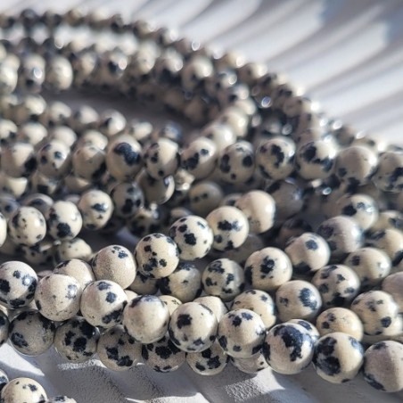 Dalmatiner Jaspis, Perlen