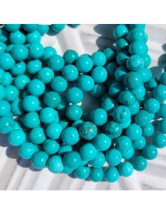 Türkis gefärbter Howlith,...