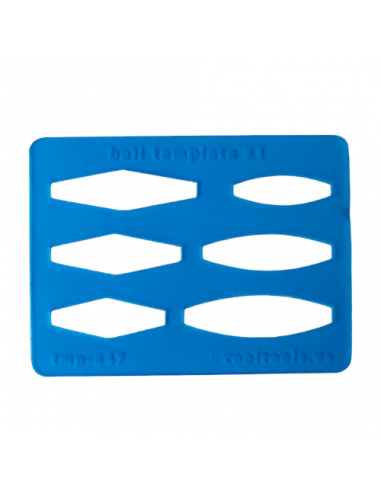 Schablone Anhängerschlaufen Bails 1