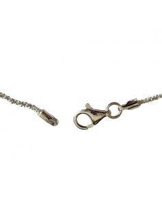 Silberkette Criss Cross 50 cm 2