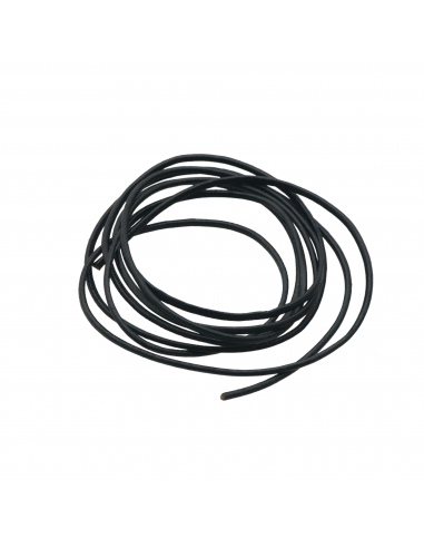 Lederband schwarz 1,2mm