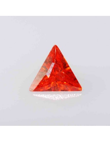 Zirkonia orange dreieck 4x4mm