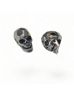Silberperlen Totenkopf Schädel