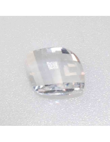 Zirkonia weiss Mango 10x8mm