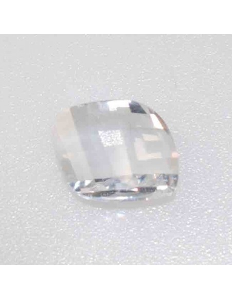 Zirkonia weiss Mango 10x8mm