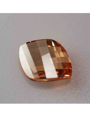 Zirkonia champagner mango 8x10mm