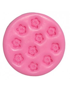 Silikonform Pfirsich - Blüten