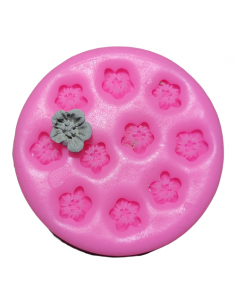 Silikonform Pfirsich - Blüten 2